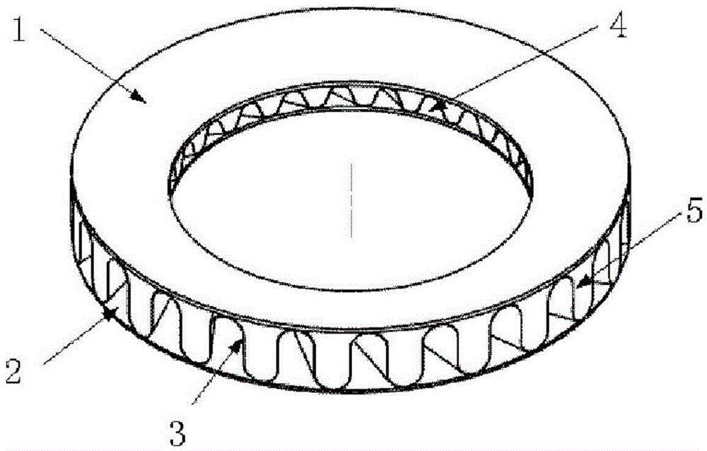 Fold-shaped pressure expander