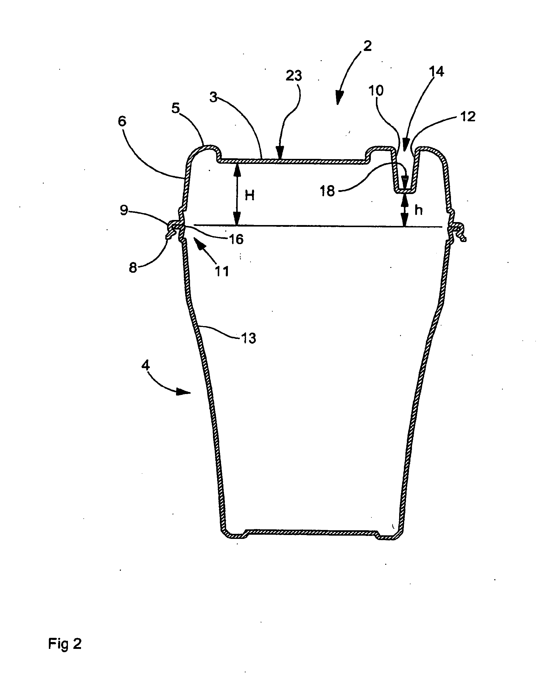 Interconnecting food container system