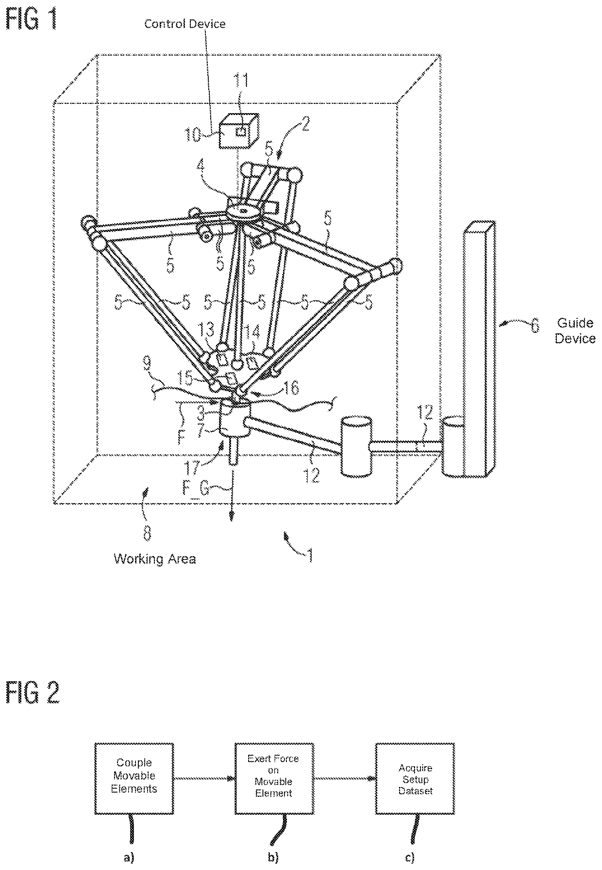 Set-up arrangement and method for setting up a mobile automation