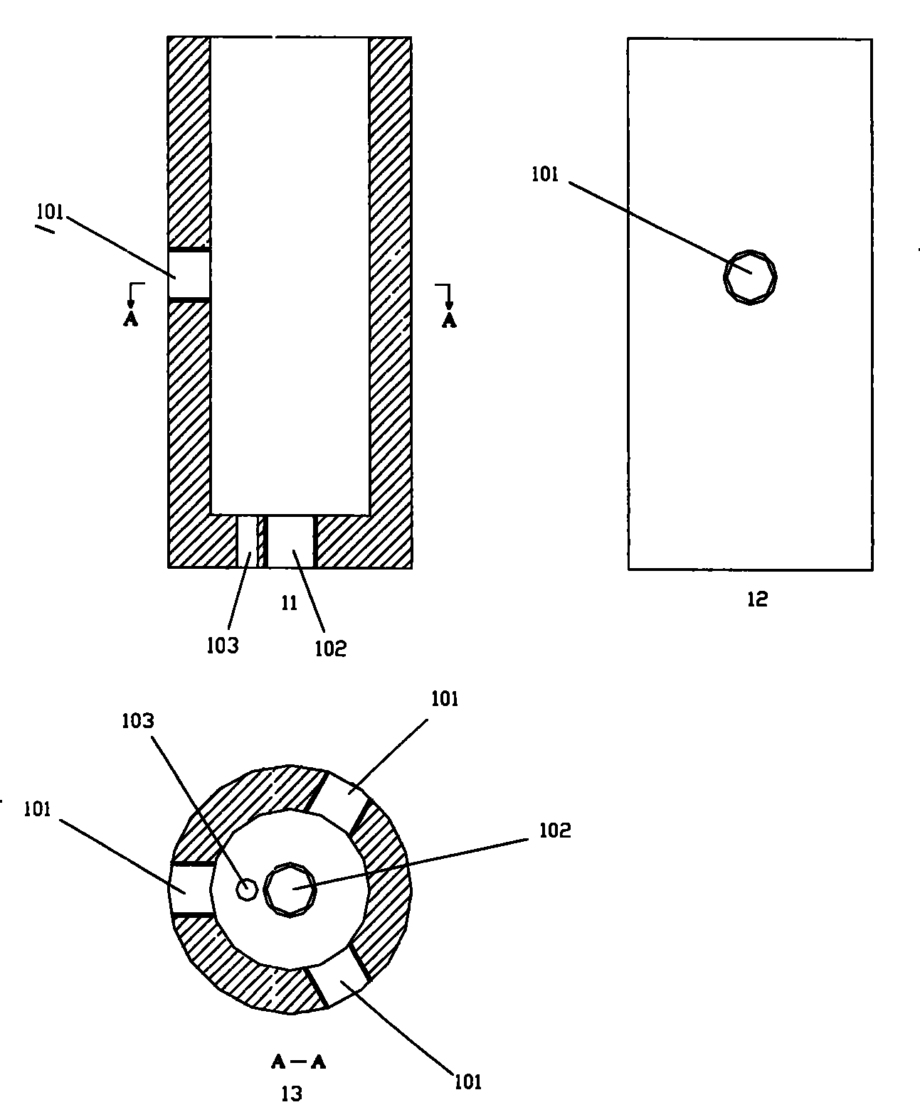 Atmospheric radio-frequency discharging high-speed cold plasma array generator