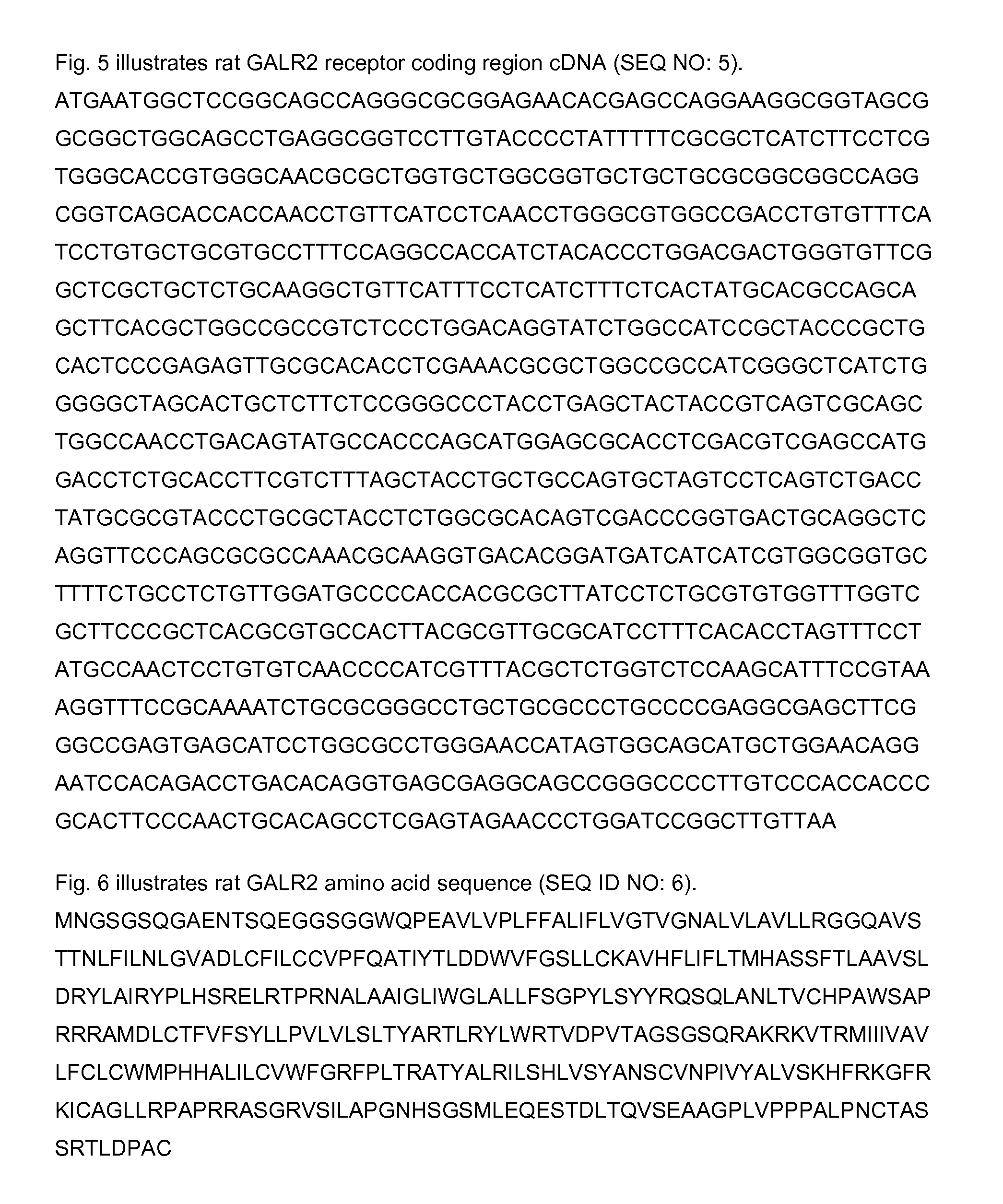 Neuropeptide q as modulator of GPCR GALR2 and uses thereof