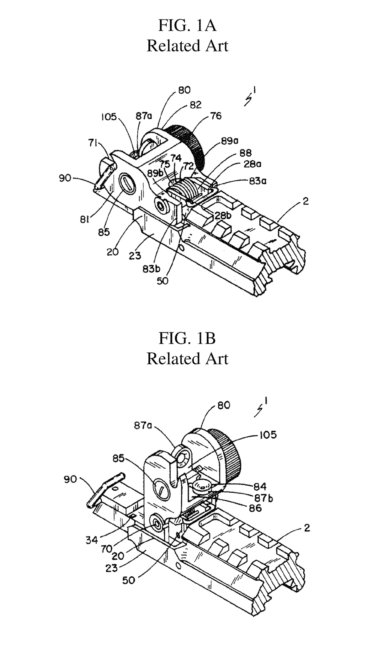 Collapsible reflective sight for a firearm