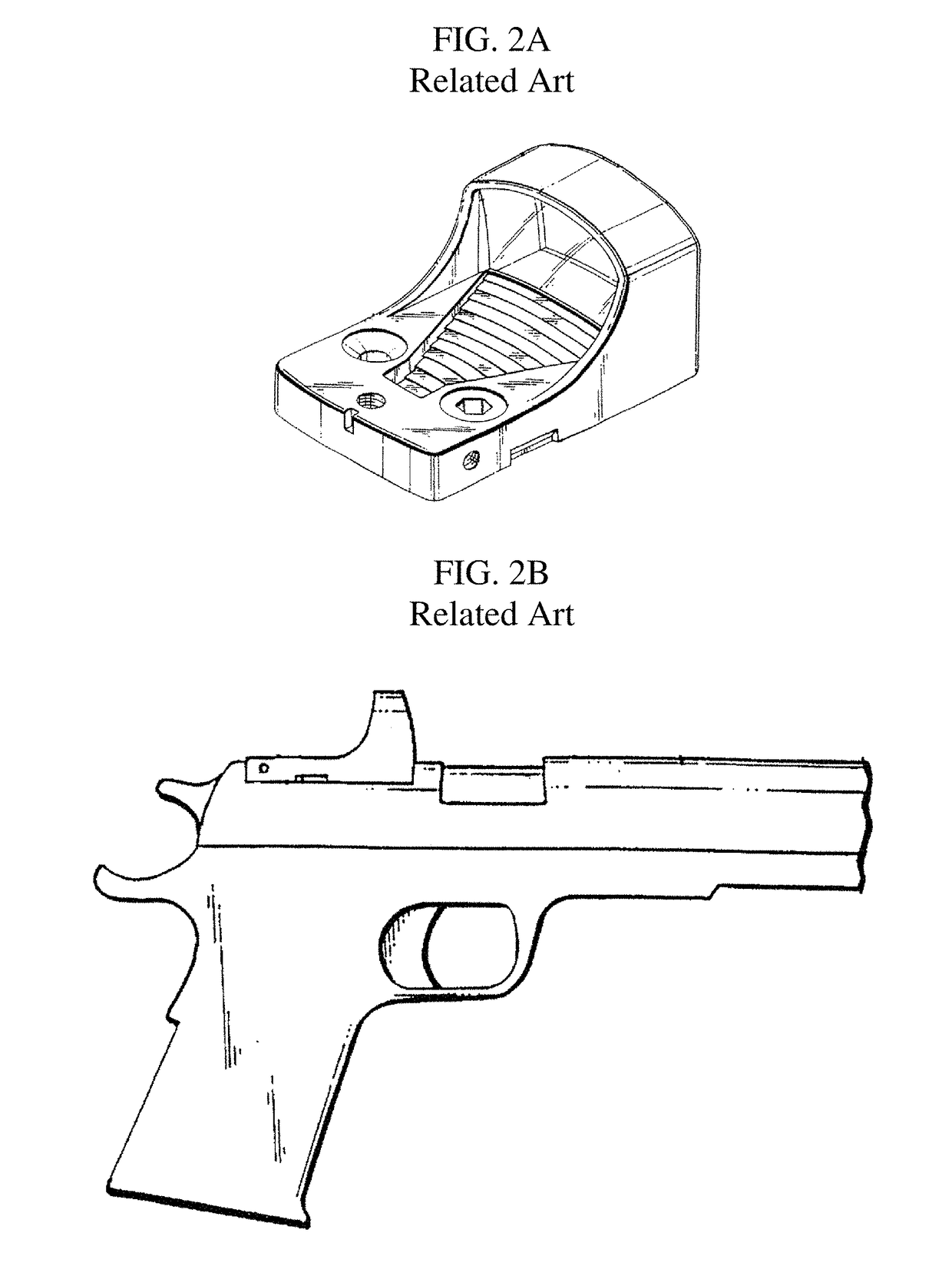 Collapsible reflective sight for a firearm