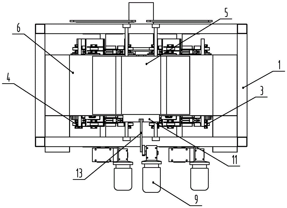 Method for removing iron from raw materials and movable magnetic system iron removal device