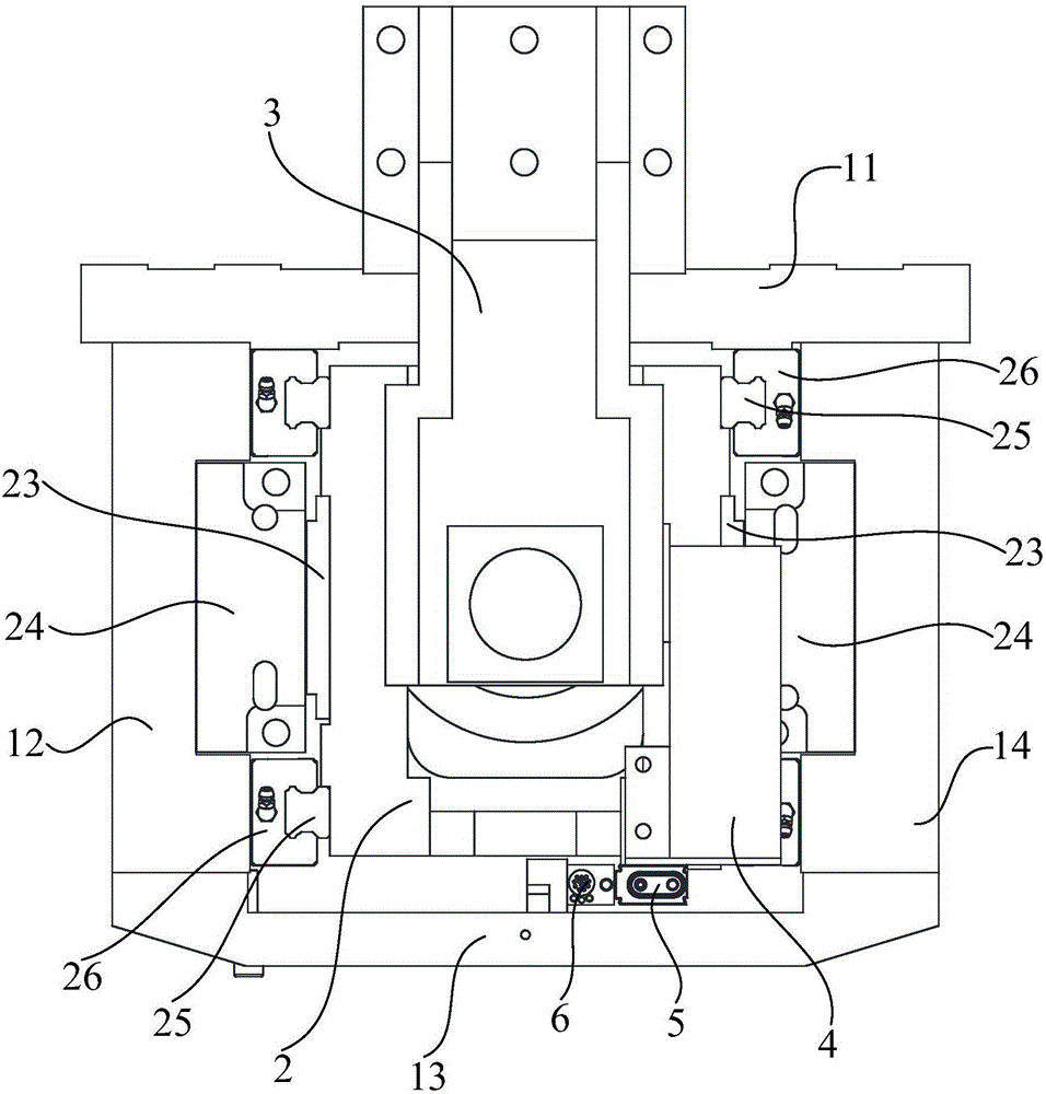 High-speed Z-axis machining device and machine tool including same
