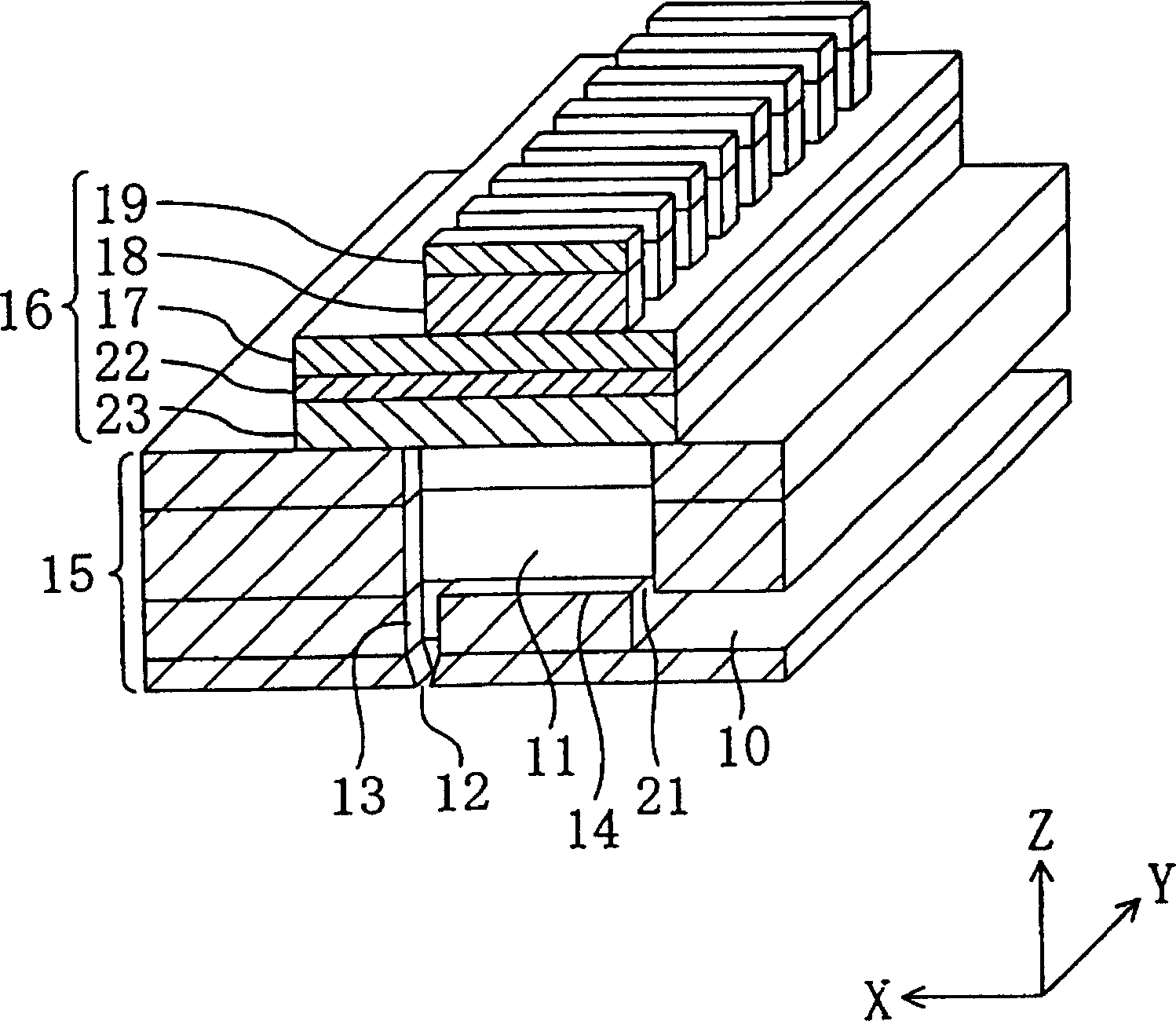 Ink jet head method for producing ink-jet head and use