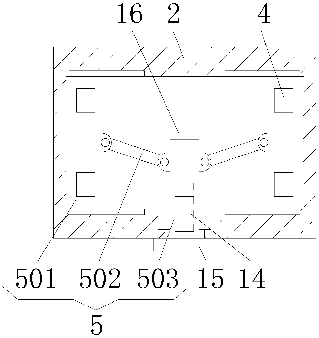 Laser drilling device