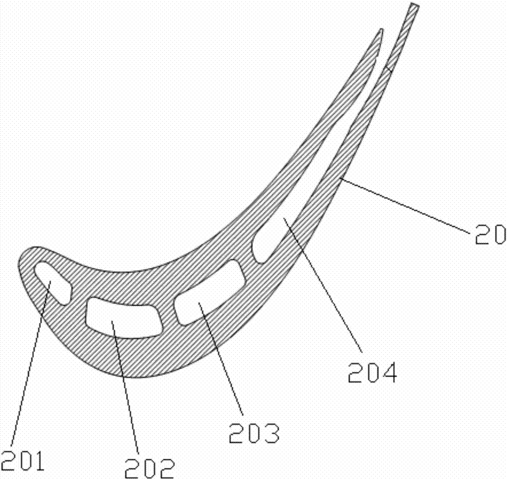 Turbine rotor cooling blades