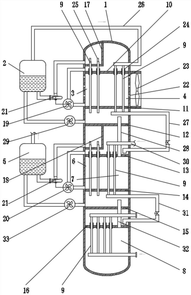 Cascade absorption type system