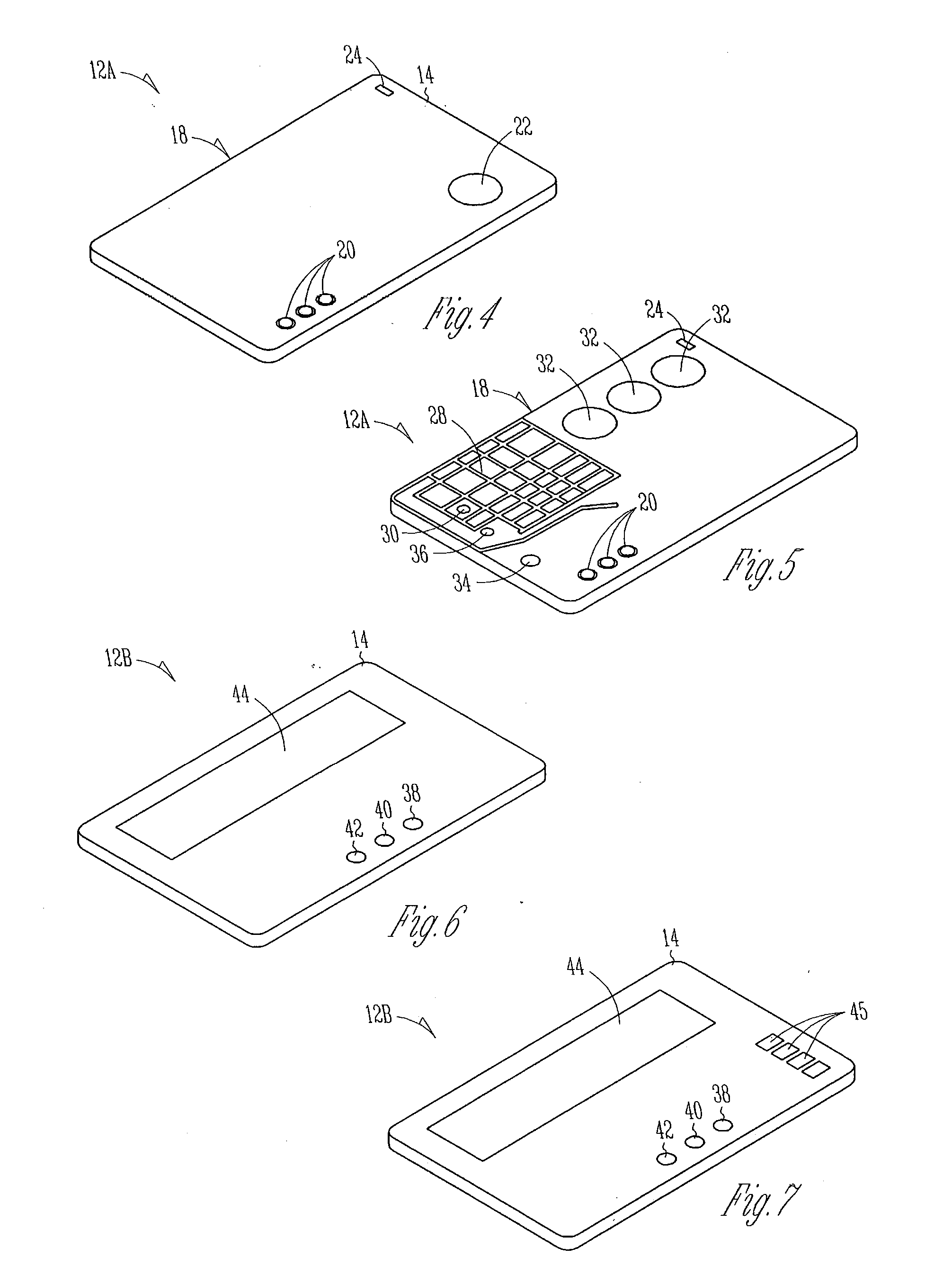 Interactive optical cards and other hand-held devices with increased connectivity