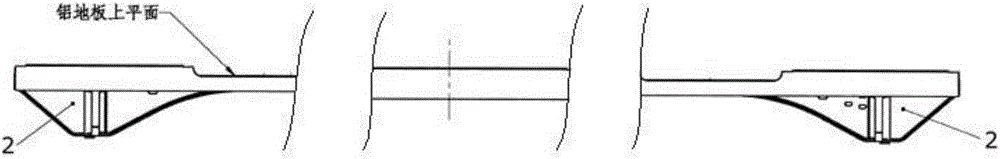 Welding process of aluminum alloy car body chassis for subway