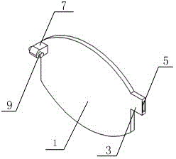 Separable eye protection spectacles for myopia spectacles