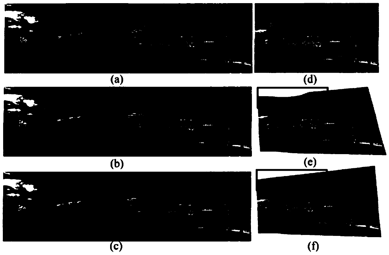 A shape-optimized rectangular panoramic image construction method based on feature selection