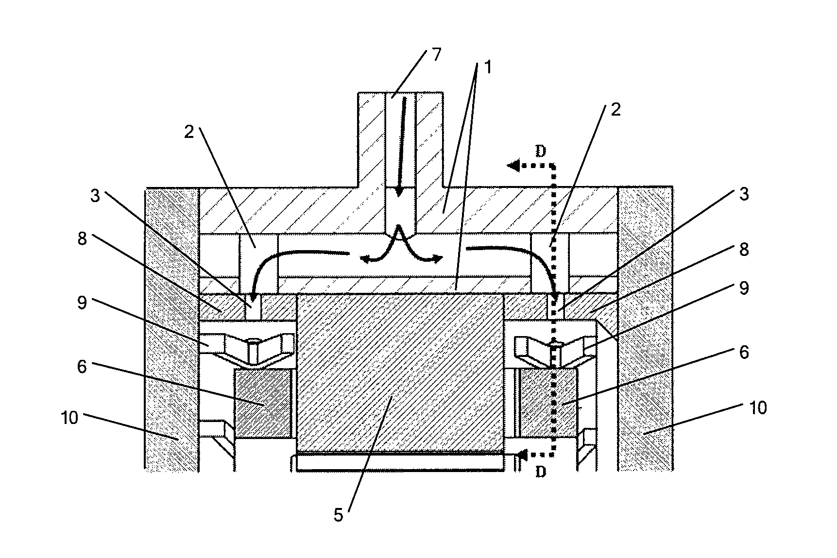 Electric machine and oil cooling method for electrical machine