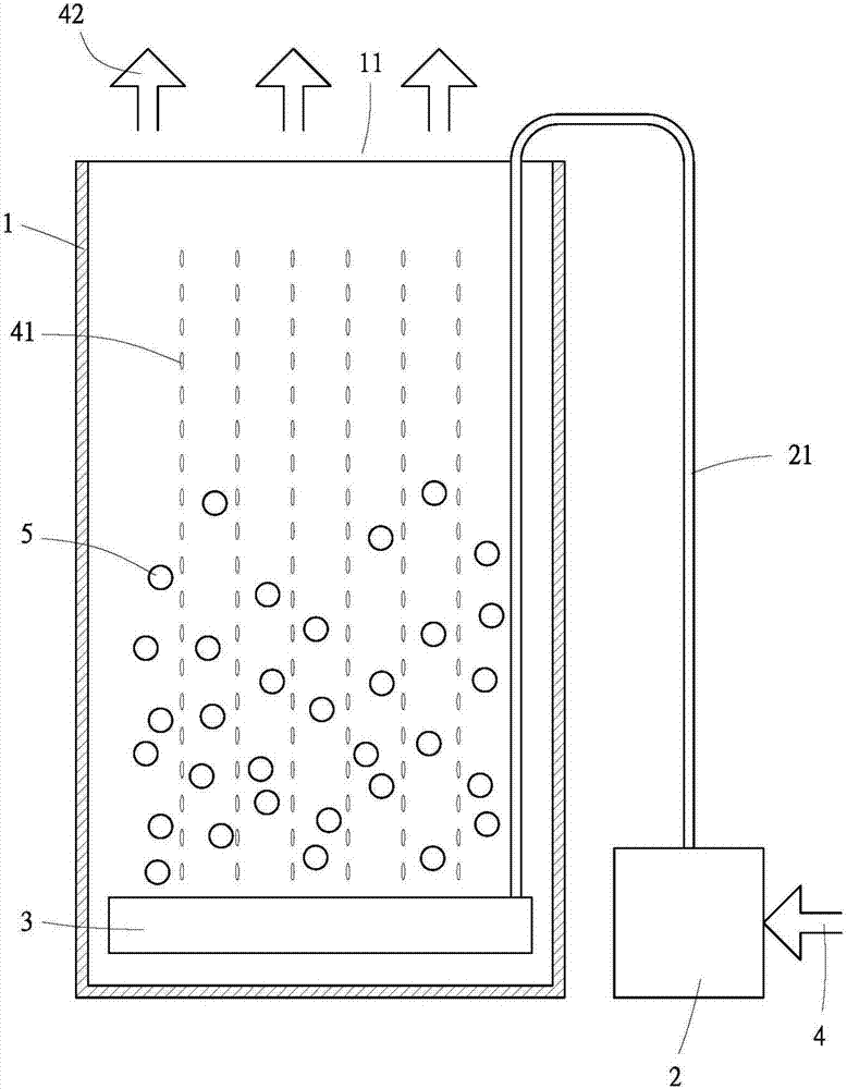 Methods and devices for adsorption of air pollutants by nostoc