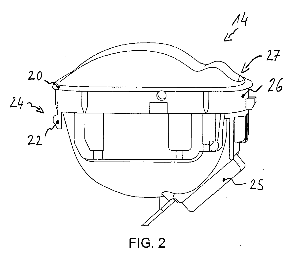 Module of a hearing device, a removal tool, a hearing device and a method of separating a module from a housing