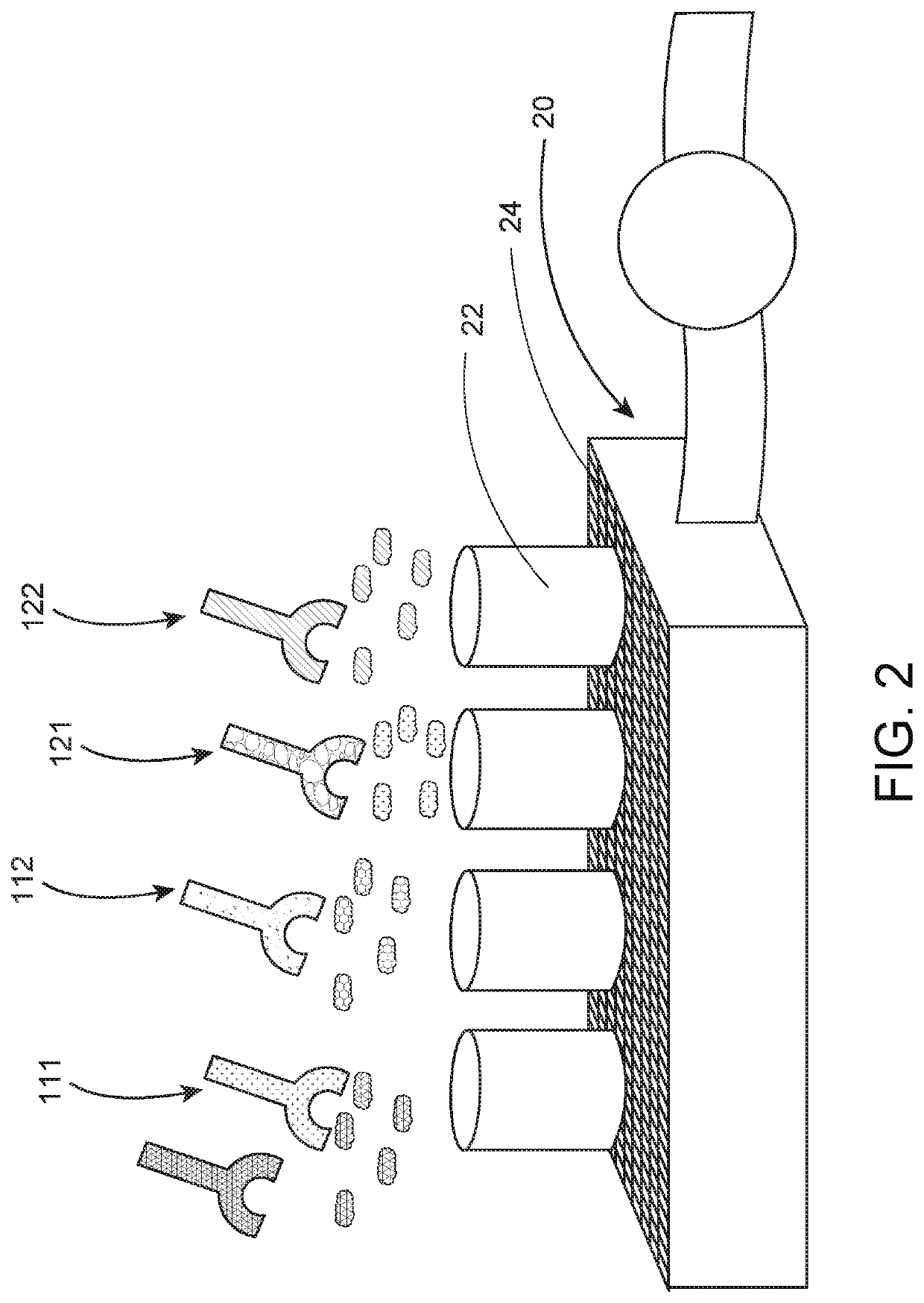 Immunoassay for simultaneously screening anti-platelet antibodies and performing platelets cross matching and test apparatus for carrying out same