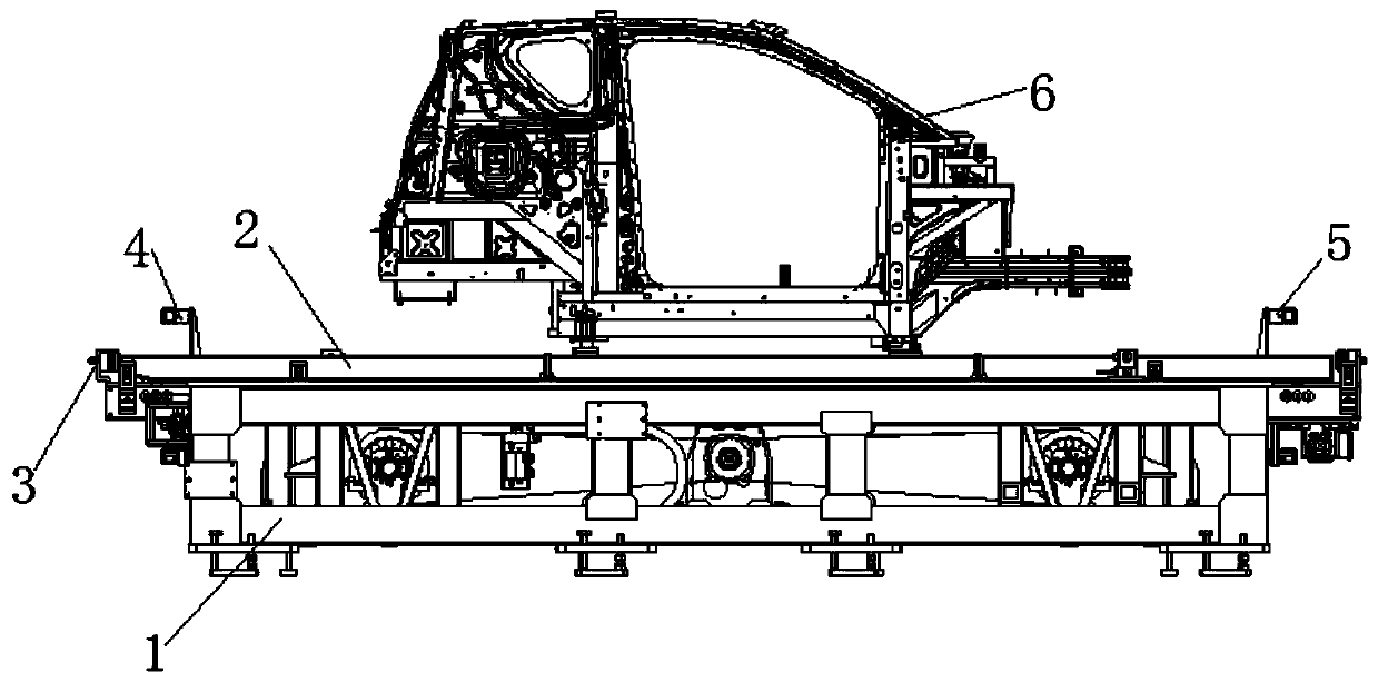 Tracking method of station-level vehicle body tracking system