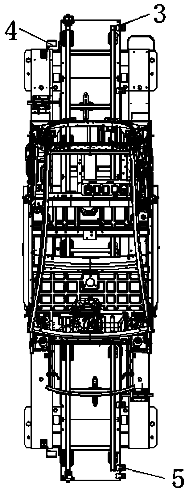 Tracking method of station-level vehicle body tracking system