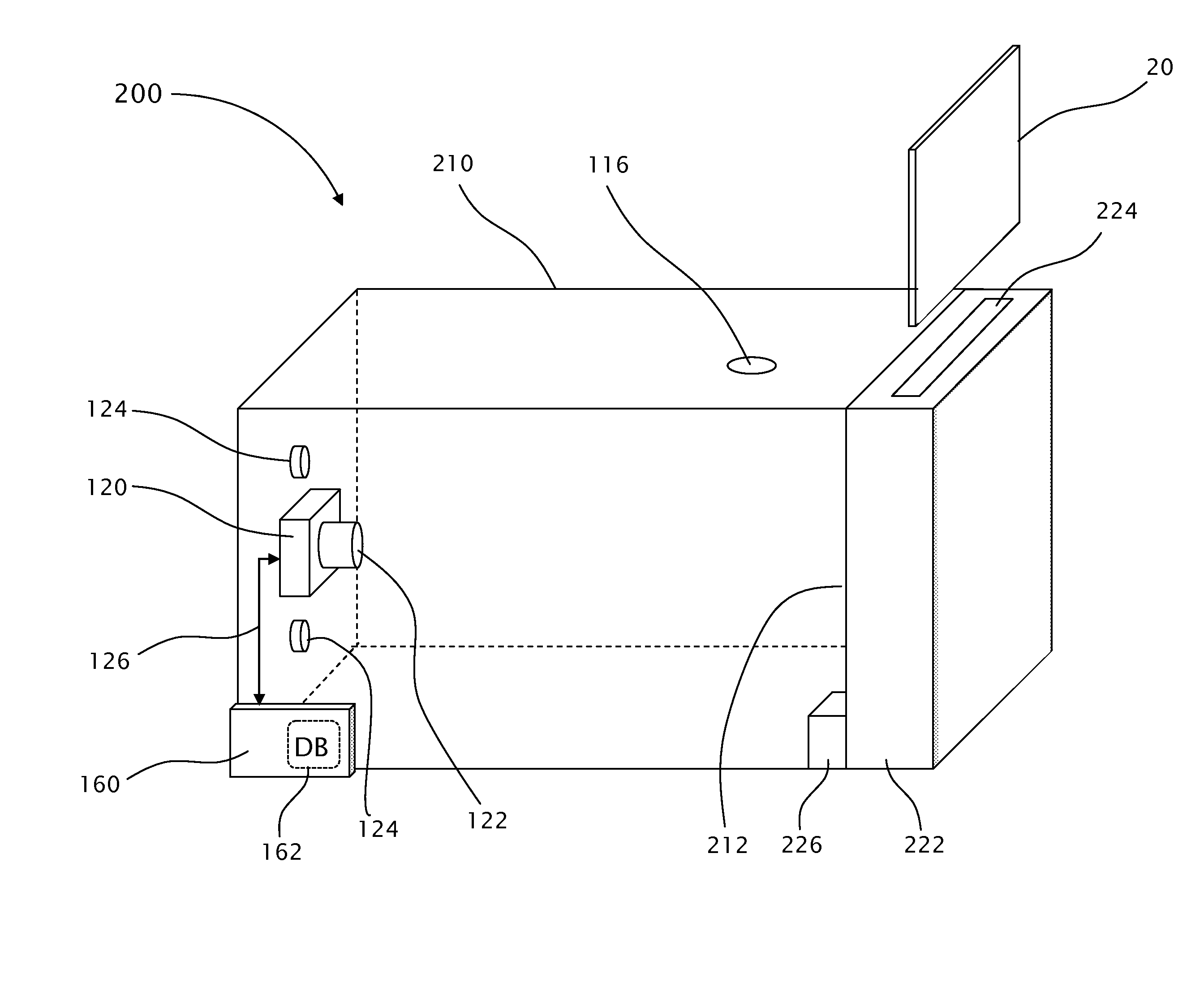 System for template based extracting information from an identity card