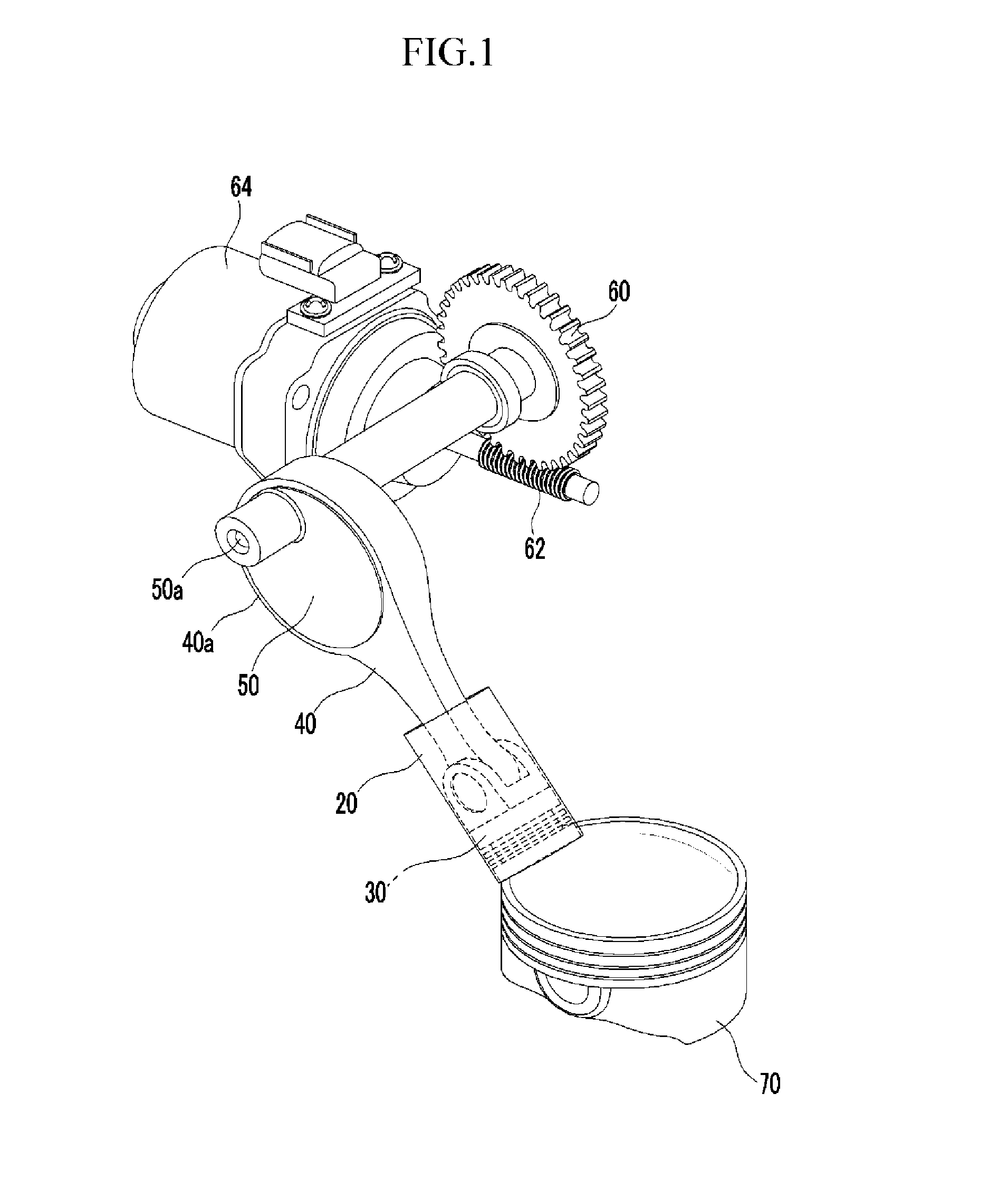 Variable compression ratio device and internal combustion engine using the same