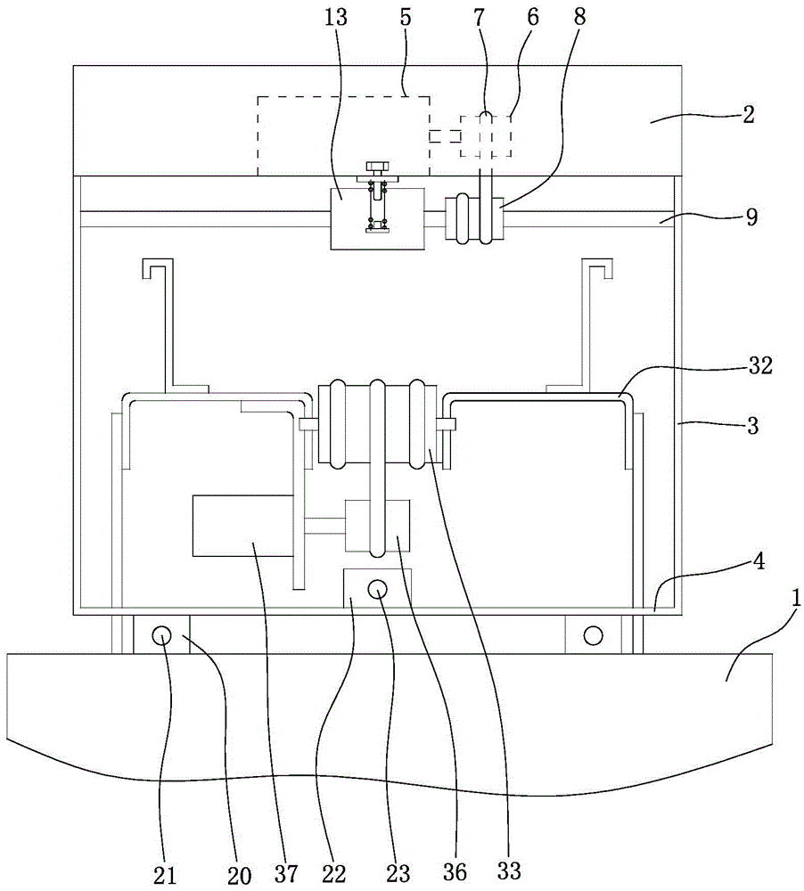 A bag feeding and suction bag system for a bag-feeding glucose automatic packaging machine