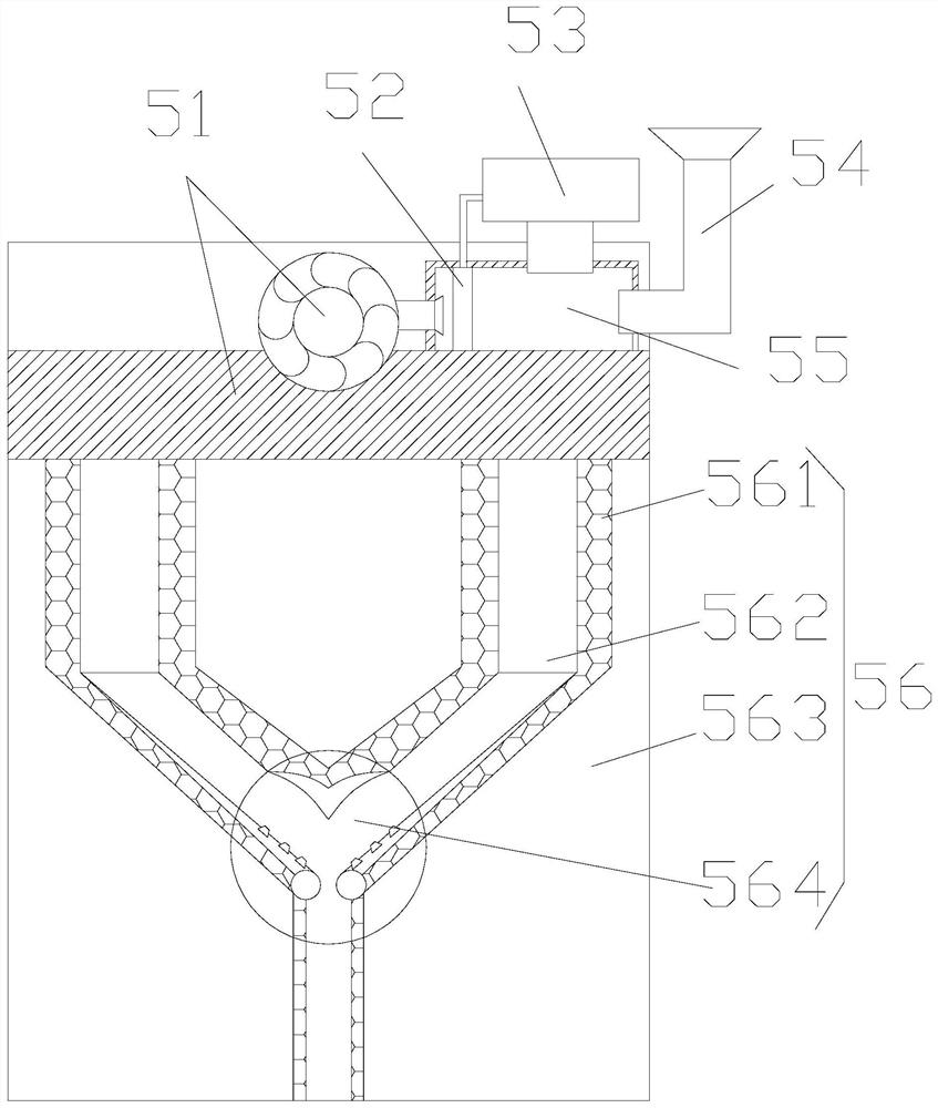 A kind of fruit juice dissolving equipment using high-pressure nitrogen for oxygen exchange jet flow