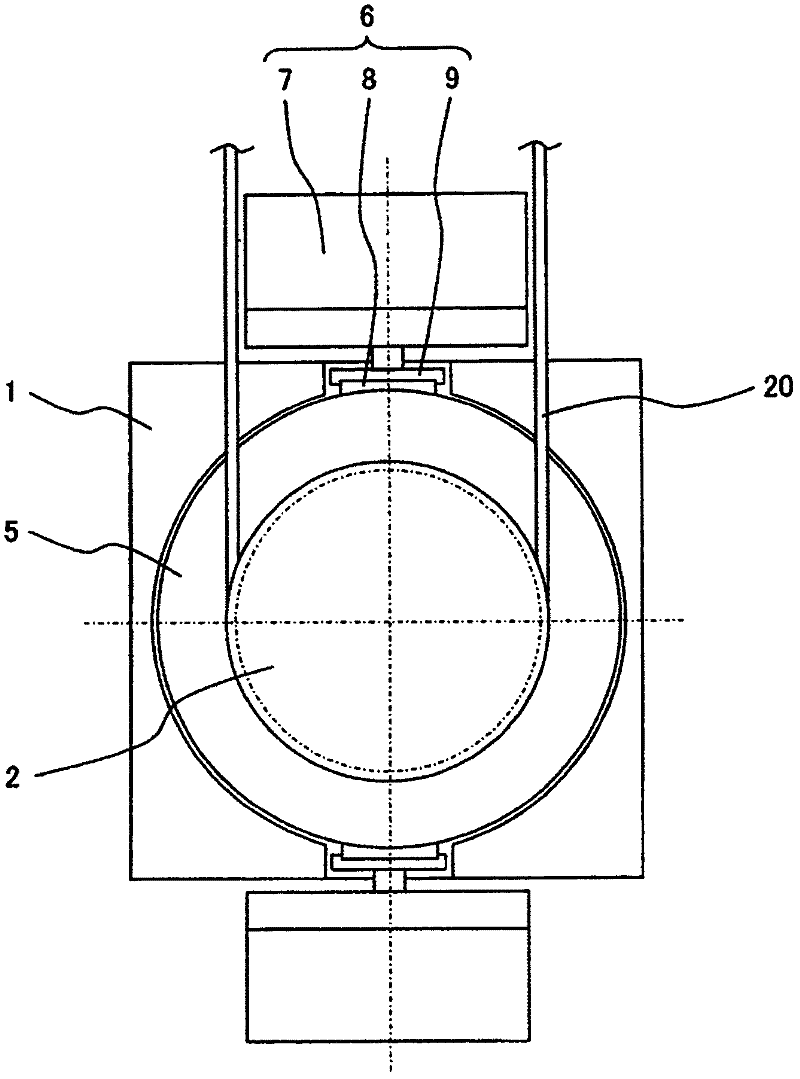 Thin type hoister for elevator and elevator device