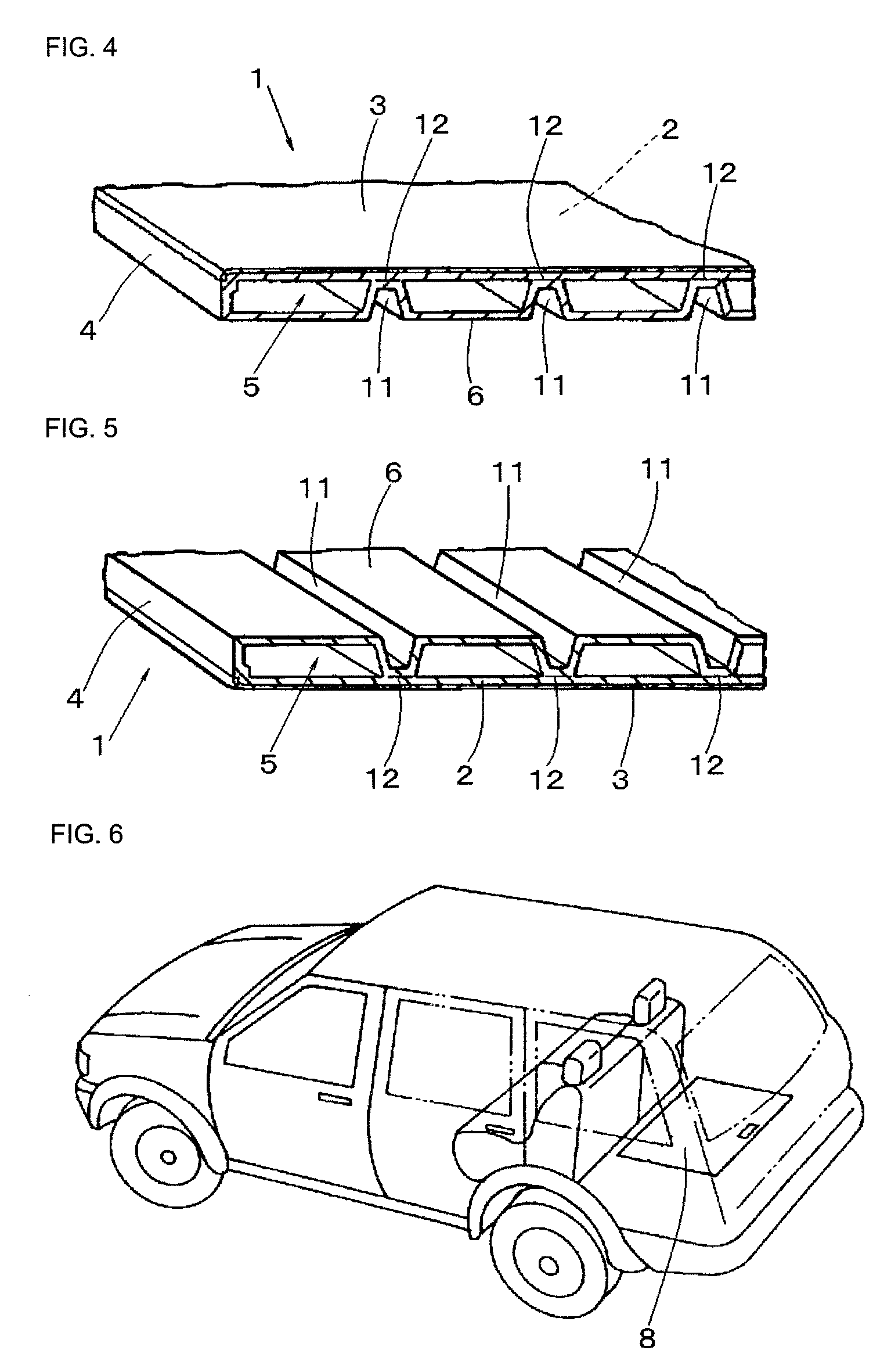 Interior automotive trim part and process for producing the same