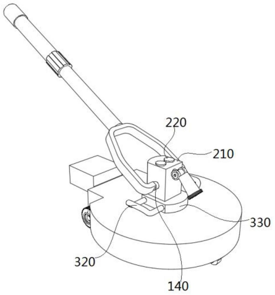 Household mower with low noise