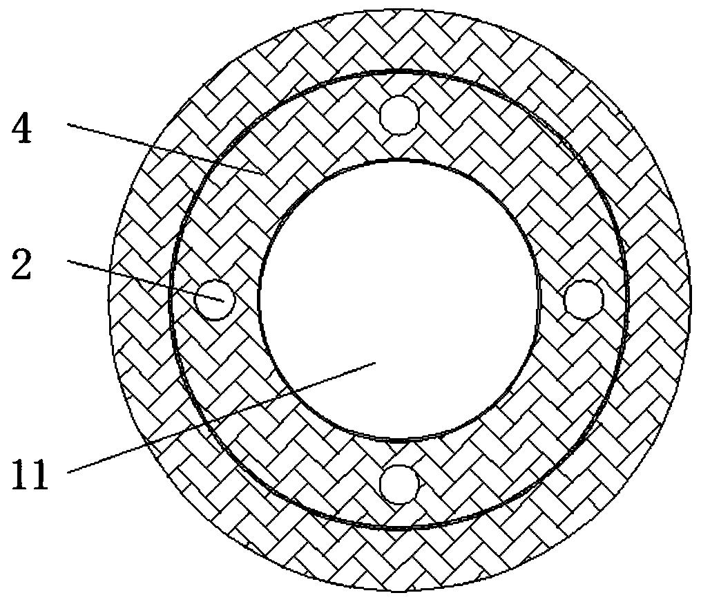 Non-settlement sand box for civil engineering