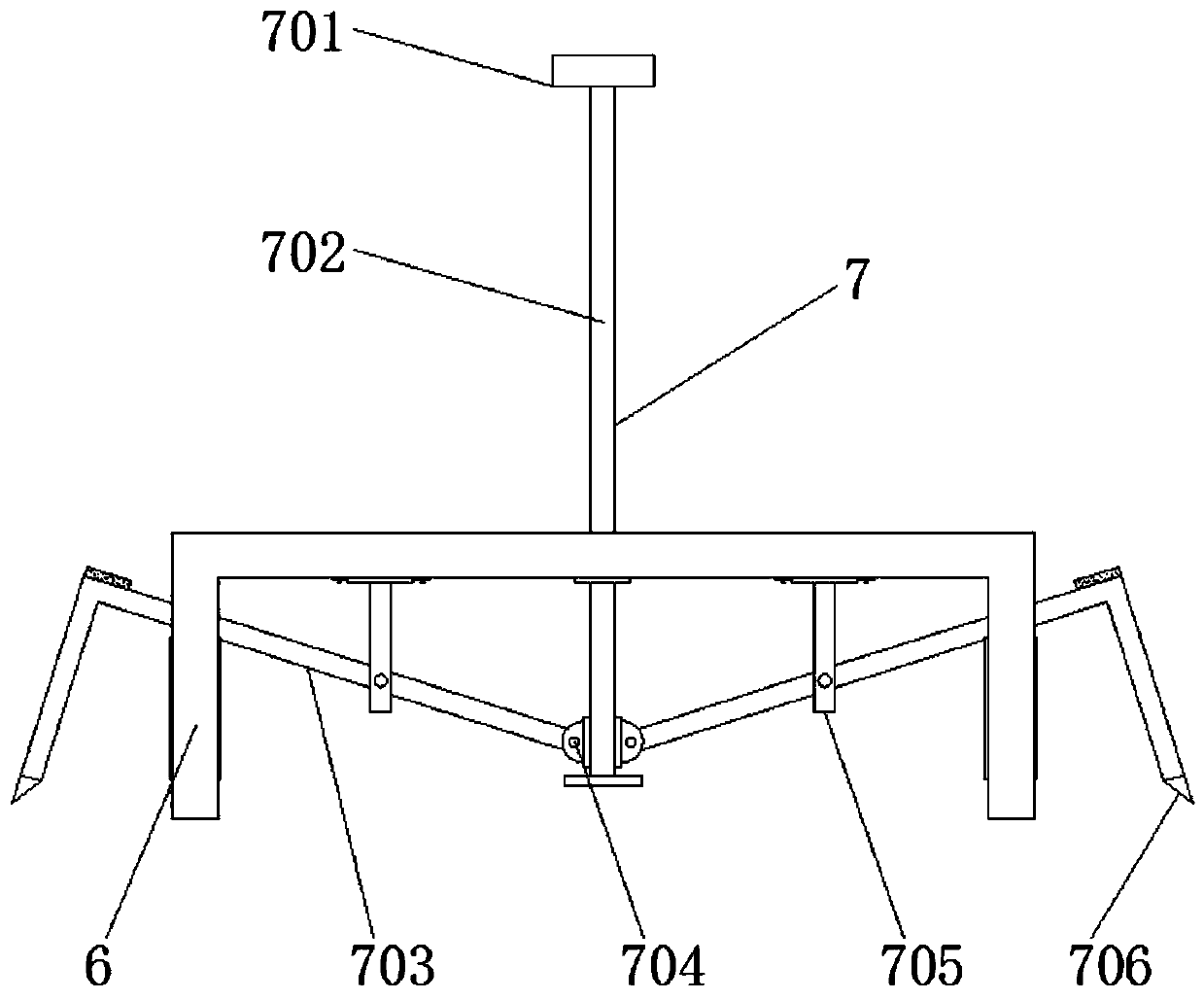 Non-settlement sand box for civil engineering