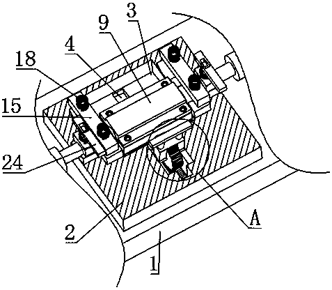 Control cable separation bracket for electric power secondary system
