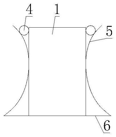 A reinforced concrete beam structure