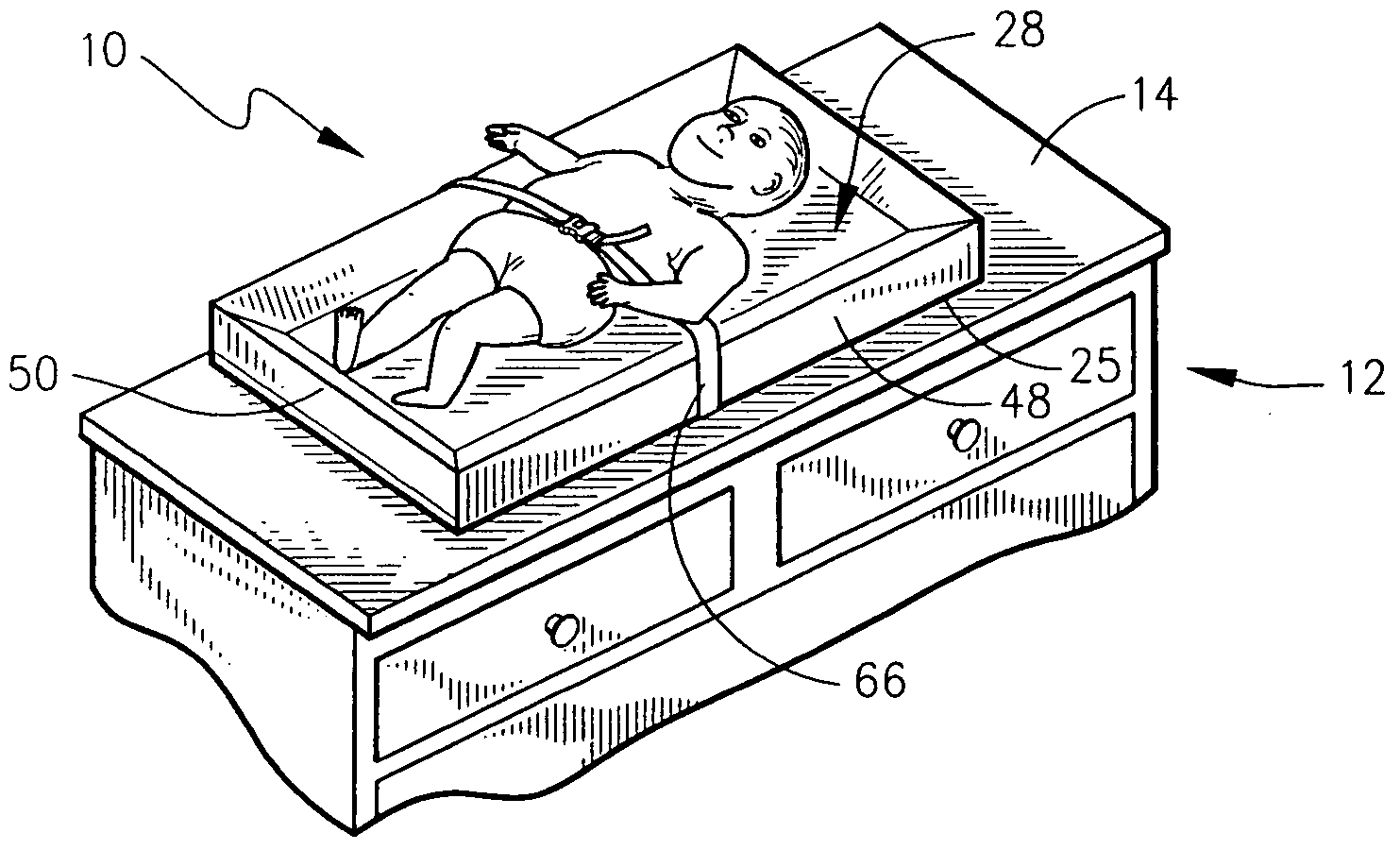 Infant changing pad