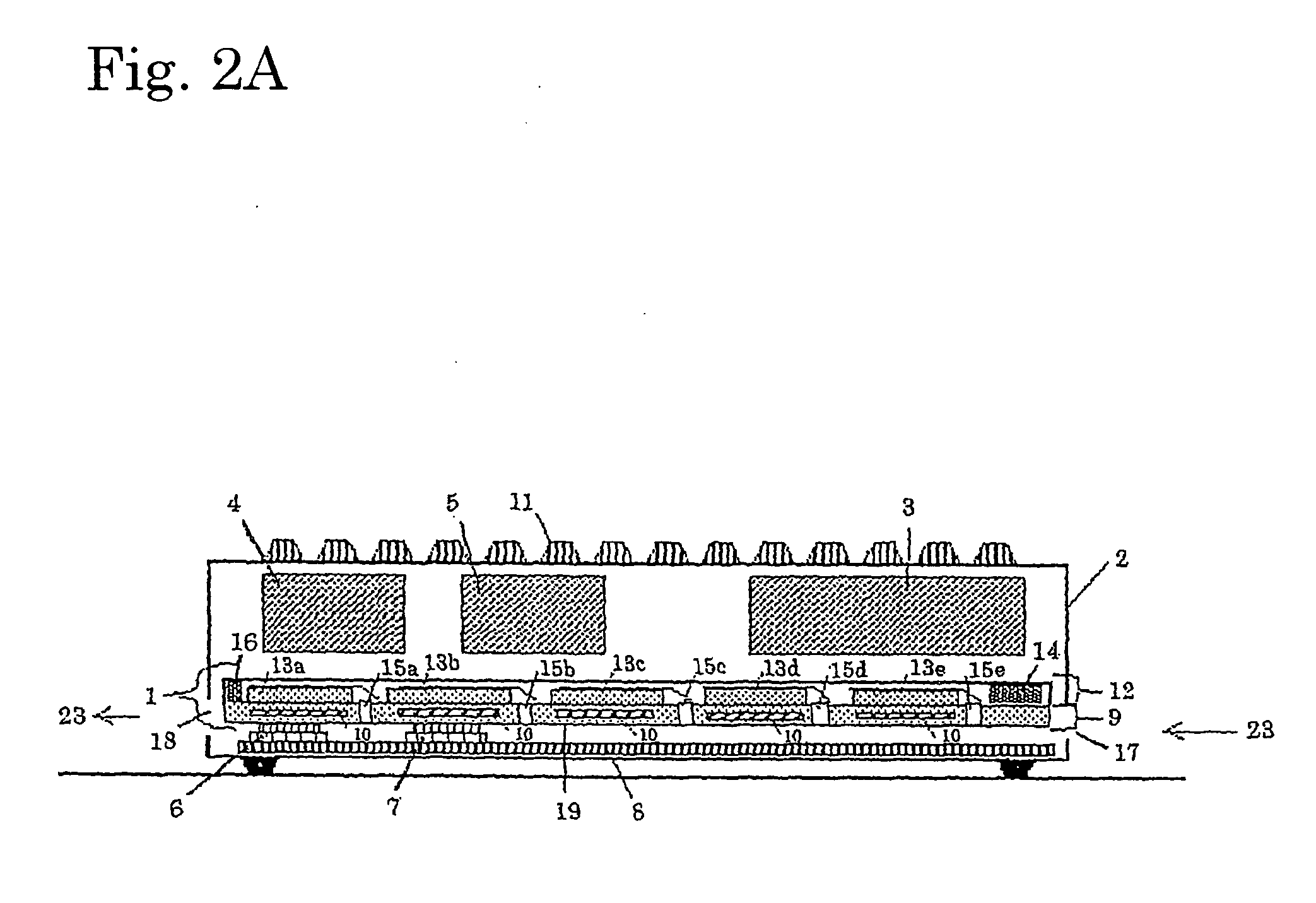 Cooling device for electronic apparatus