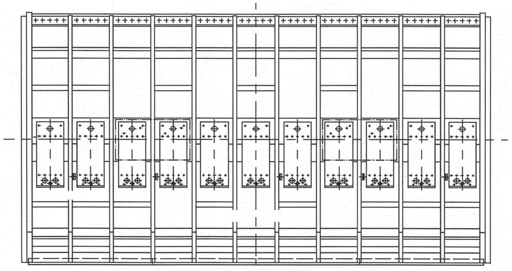 Method for installing and positioning mega nuclear power stator spring plate