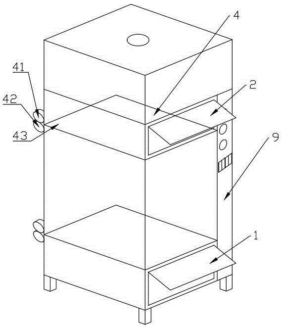 Full-automatic steam box