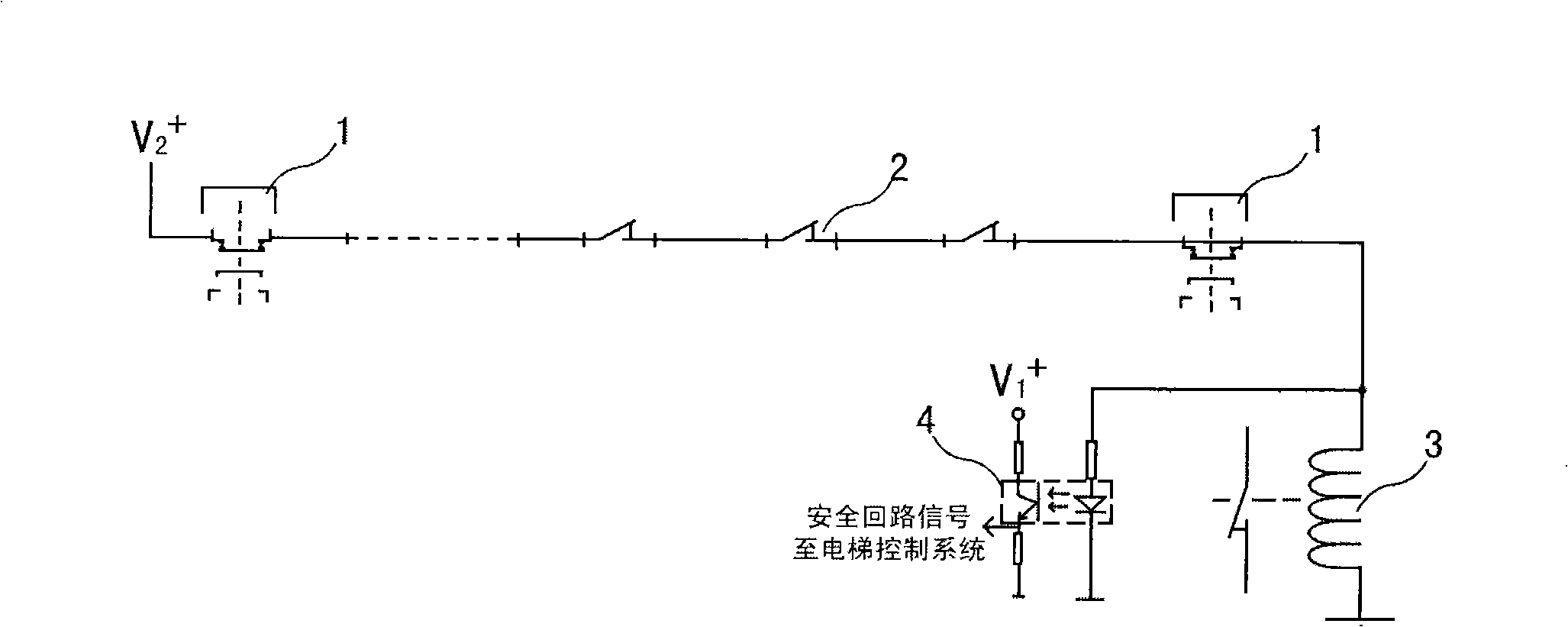 Elevator safety device and control method thereof