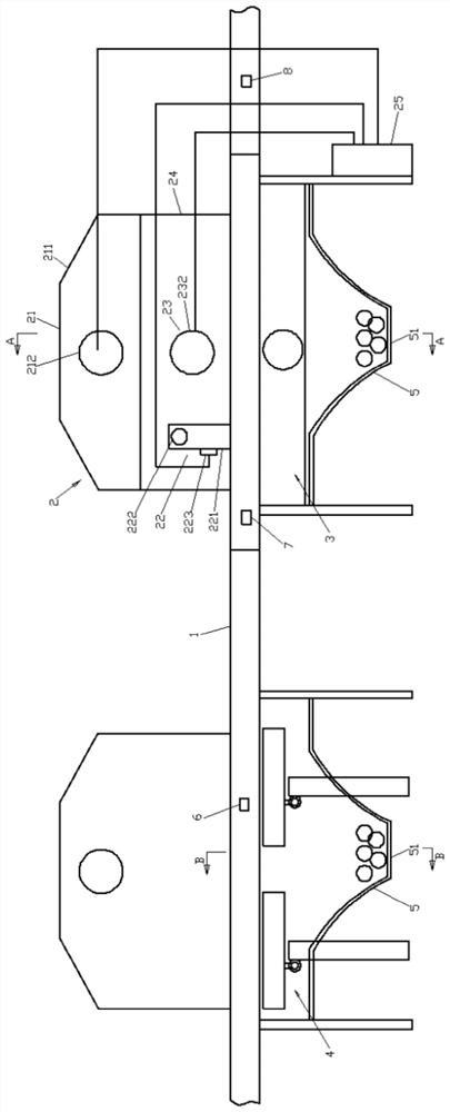 Comprehensive cleaning device for pallets of pallet warehouse