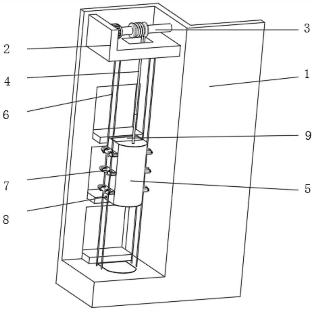 Novel outdoor villa elevator