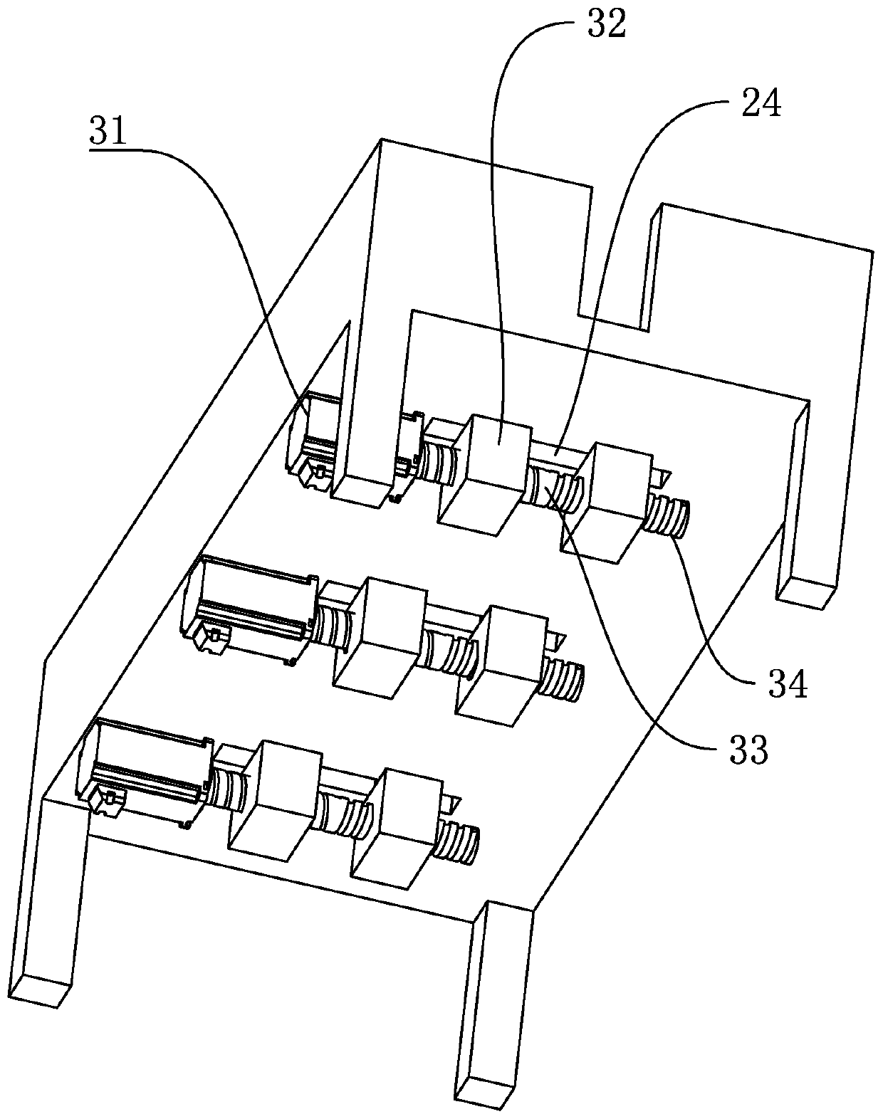 Straight wire drawing device
