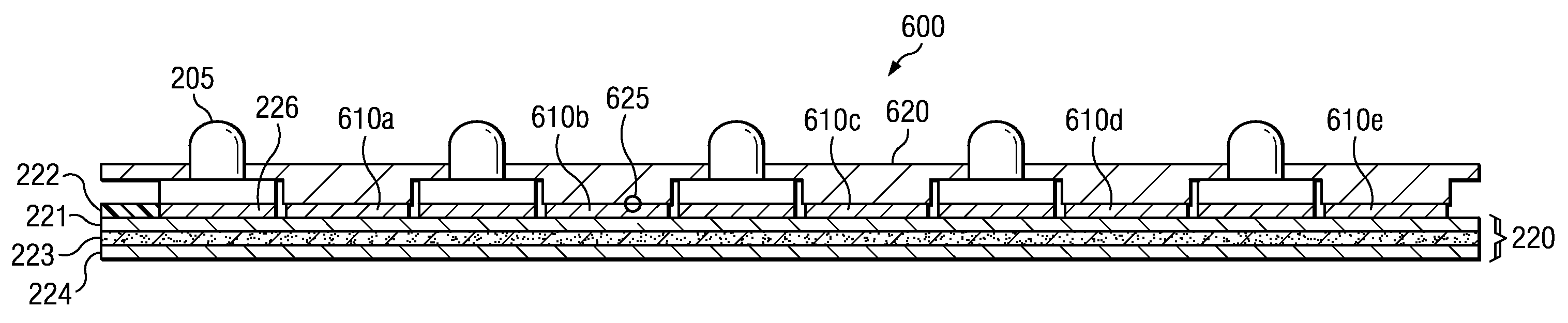 Systems and methods providing thermal spreading for an LED module
