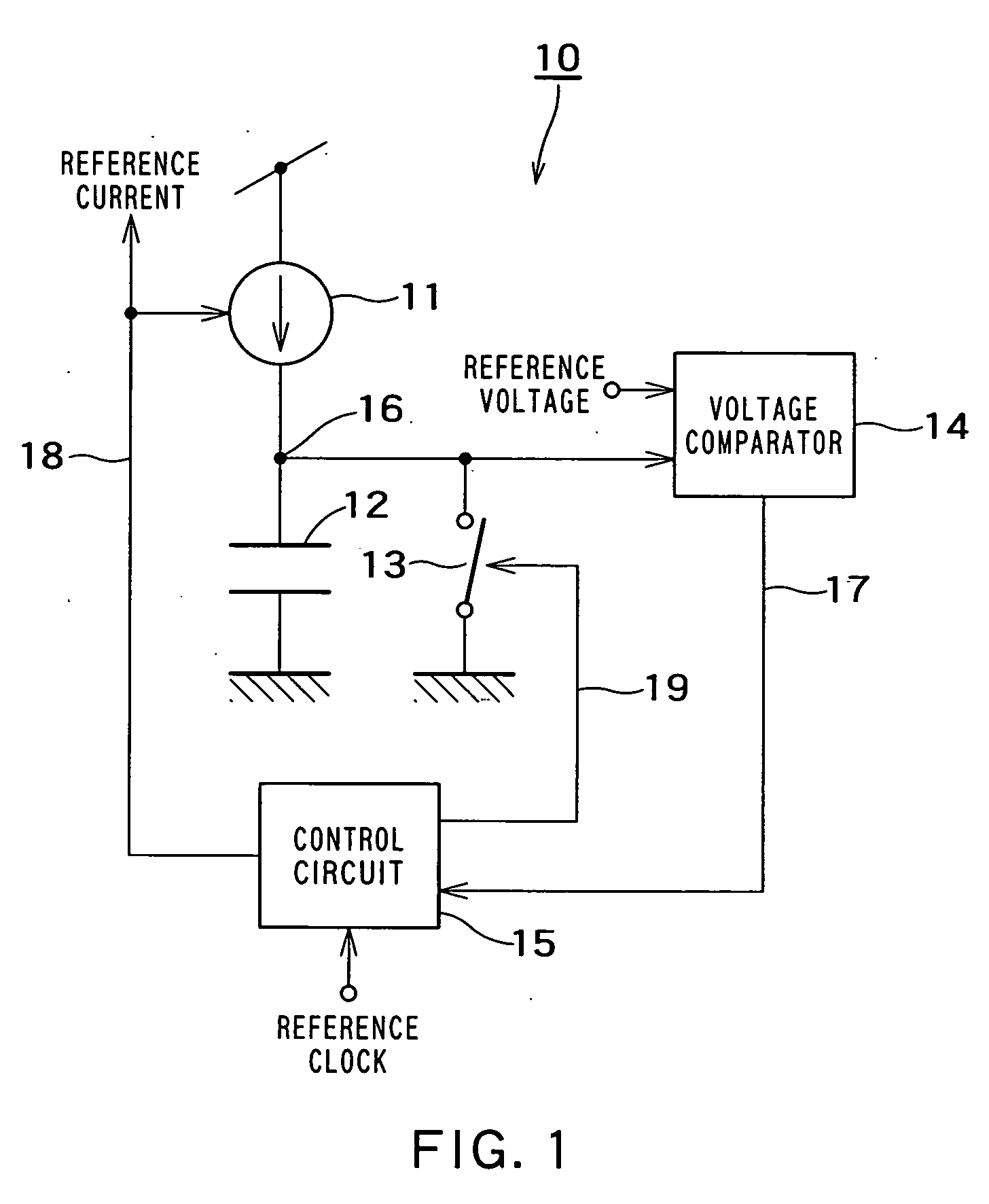 Semiconductor device including current control circuit of reference current source