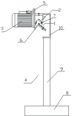 Fin groove processing device