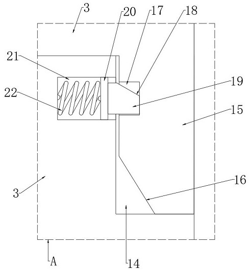 Foundation pit supporting device for foundation pit construction