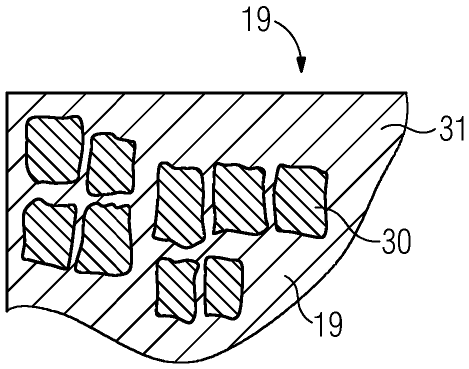 Method for generating a component by a powder-bed-based additive manufacturing method and powder for use in such a method