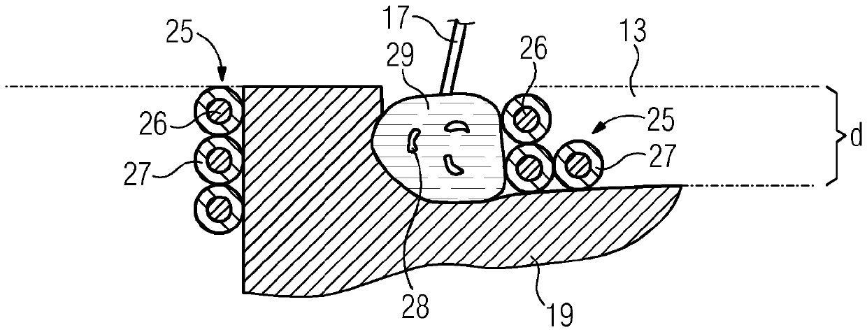 Method for generating a component by a powder-bed-based additive manufacturing method and powder for use in such a method