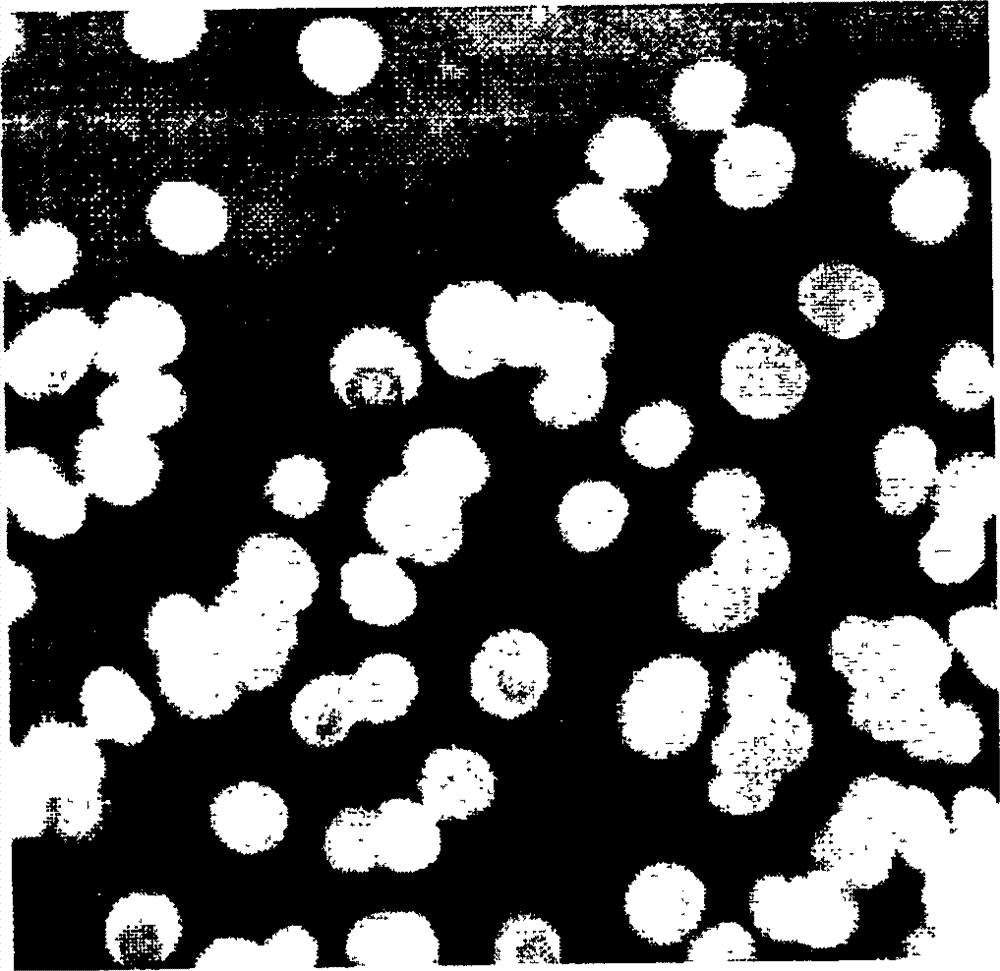 High solid content core-shell structure nano acrylic ester micro-emulsion and synthetic method thereof