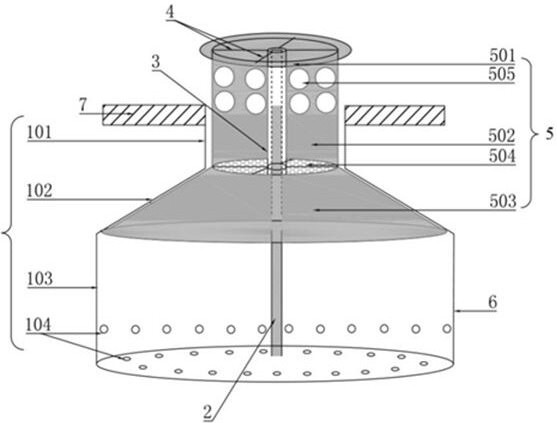 Canal bottom lifting type drainage device for preventing uplift pressure damage of open canal deep excavation section